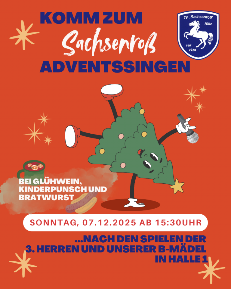 1. Weihnachtssingen beim Sachsenroß 🎄