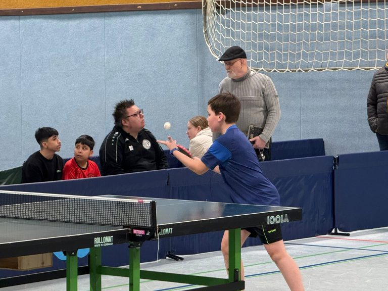 Über 250 Nachwuchsspieler bei Bezirksranglistenturnier in Hille