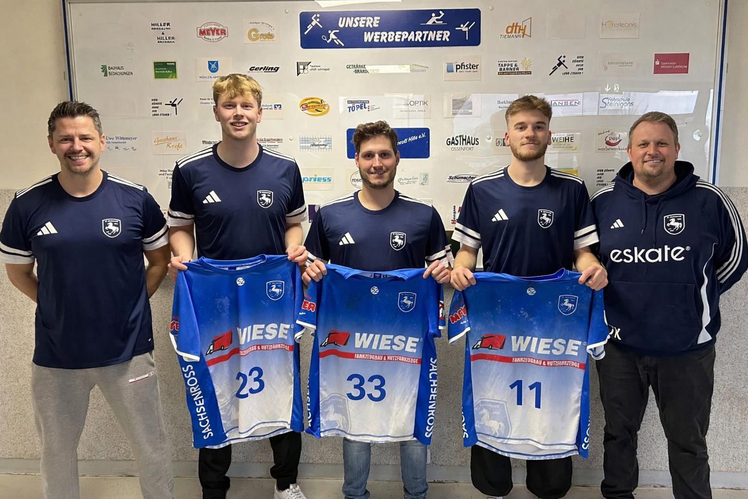 Wittemeier, Breuer und Tiemann verstärken die 1. Herren